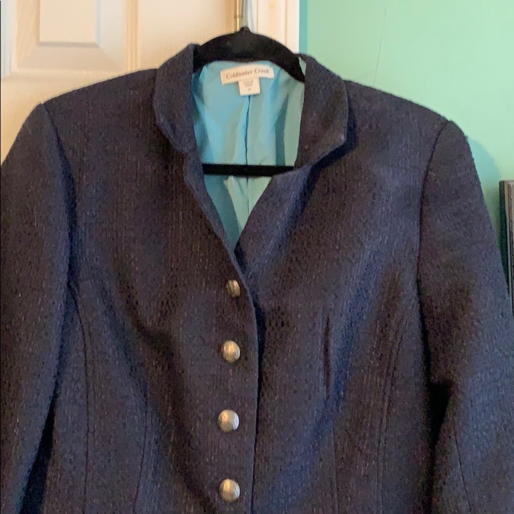Ladies Blazer, navy blue